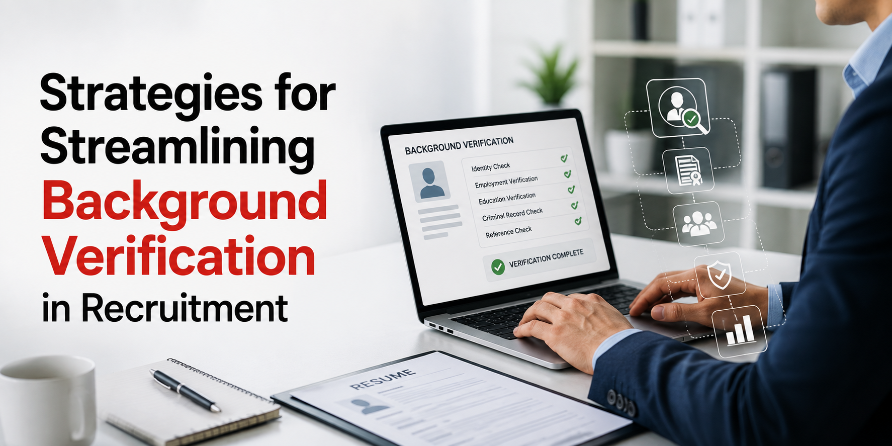 Efficient background verification process